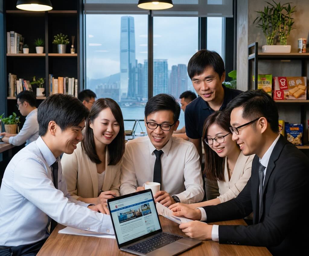 Alma Trend team members at work